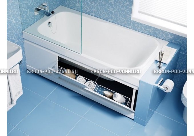 Откидной экран из МДФ Soft Alavann 170 см – купить по цене 9200 руб. в интернет-магазине в городе Кемерово картинка 1