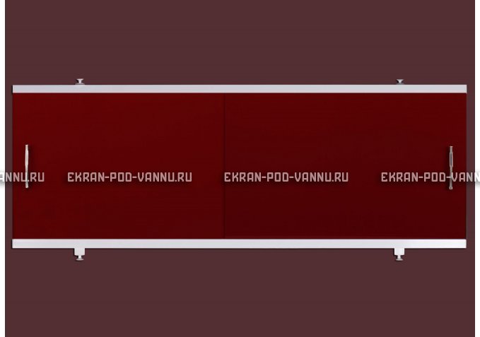 Экран EUROPLEX Универсал бордо под трубы – купить по цене 6250 руб. в интернет-магазине в городе Кемерово картинка 1