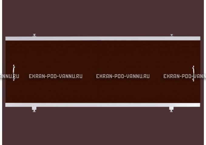 Экран EUROPLEX Универсал шоколад под трубы – купить по цене 6250 руб. в интернет-магазине в городе Кемерово картинка 1