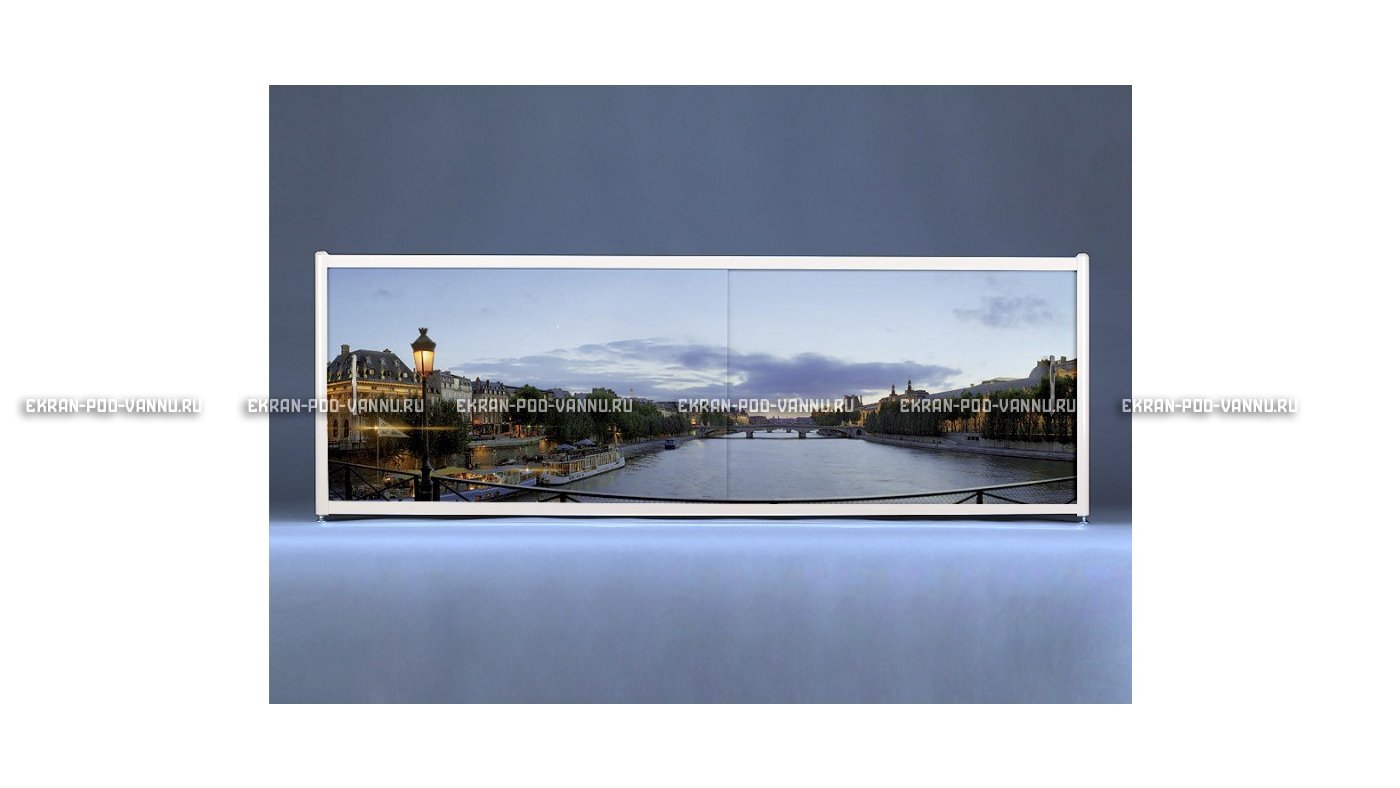Раздвижной ФОТО экран - Evening city – купить по цене 8500 руб. в интернет-магазине в городе Кемерово картинка 6