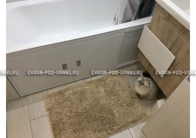 Экран из МДФ EMMY Монро 160 в алюминиевой раме – купить по цене 7200 руб. в интернет-магазине в городе Кемерово картинка 2