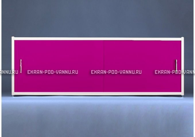 Экран раздвижной EUROPLEX Комфорт фиолетовый – купить по цене 6250 руб. в интернет-магазине в городе Кемерово картинка 1