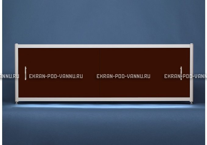 Угловой экран EUROPLEX Комфорт шоколад – купить по цене 8180 руб. в интернет-магазине в городе Кемерово картинка 4