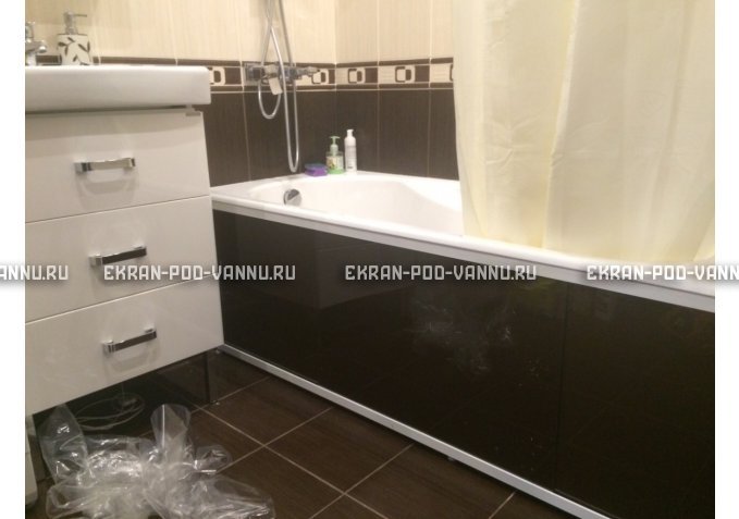 Раздвижной экран EUROPLEX Комфорт шоколад – купить по цене 6750 руб. в интернет-магазине в городе Кемерово картинка 3