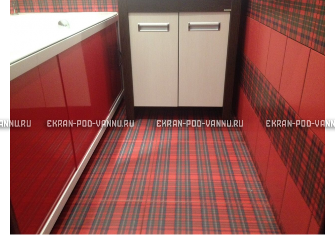 Экран раздвижной EUROPLEX Комфорт красный – купить по цене 6250 руб. в интернет-магазине в городе Кемерово картинка 3