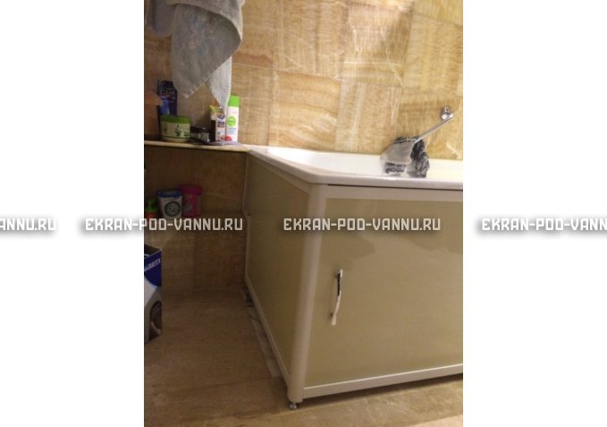 Экран раздвижной EUROPLEX Комфорт слоновая кость – купить по цене 6250 руб. в интернет-магазине в городе Кемерово картинка 4
