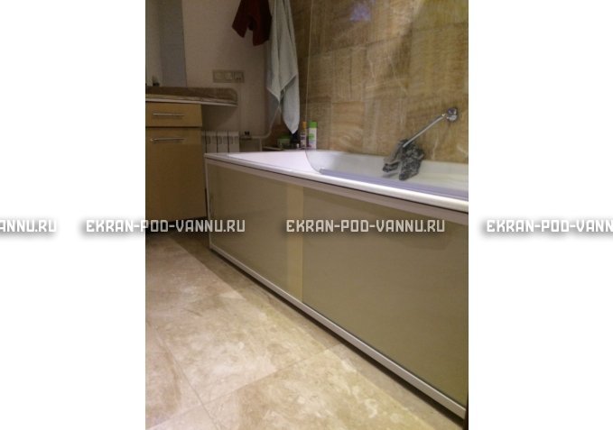 Экран раздвижной EUROPLEX Комфорт слоновая кость – купить по цене 6250 руб. в интернет-магазине в городе Кемерово картинка 3
