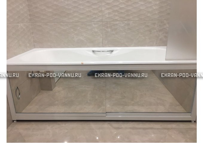 Раздвижной экран EUROPLEX Роликс Зеркальный – купить по цене 9700 руб. в интернет-магазине в городе Кемерово картинка 12