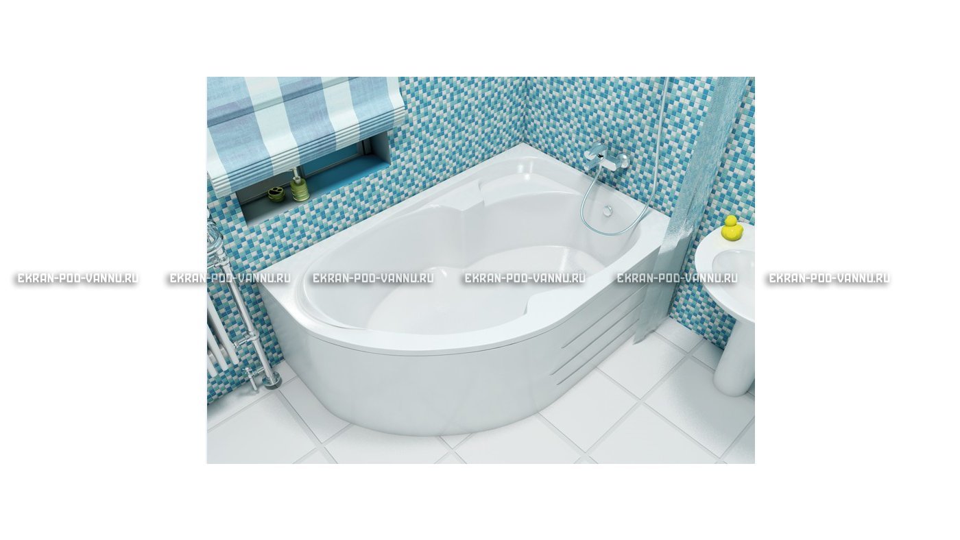 Акриловая ванна Relisan Sofi 170x105 – купить по цене 23480 руб. в интернет-магазине в городе Кемерово картинка 10