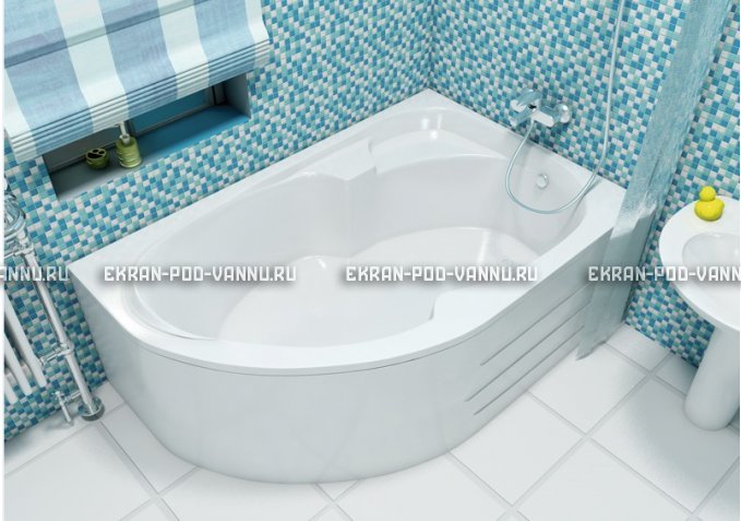 Акриловая ванна Relisan Sofi 170x105 – купить по цене 23480 руб. в интернет-магазине в городе Кемерово картинка 1