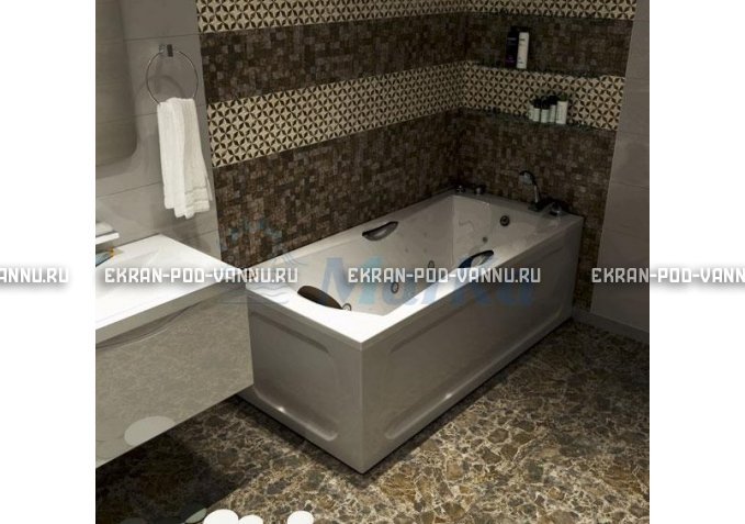 Акриловая ванна 1MarKa Agora 170x75 – купить по цене 13330 руб. в интернет-магазине в городе Кемерово картинка 5