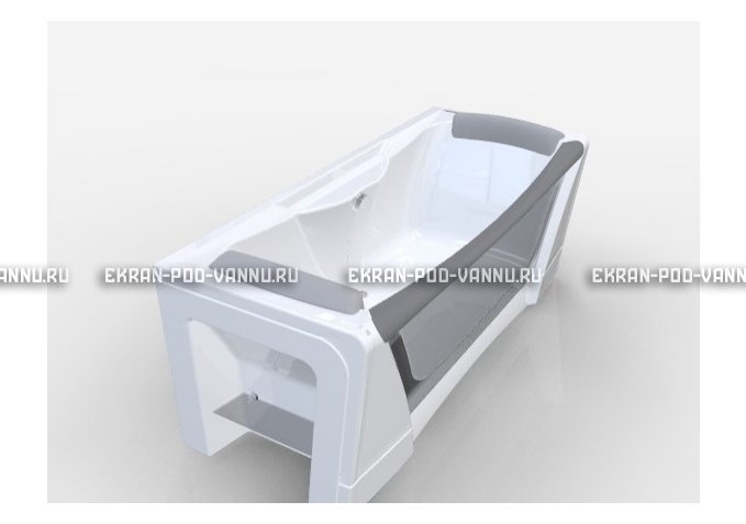 Прозрачная ванна 1MarKa Dolce Vita 180x80 – купить по цене 43200 руб. в интернет-магазине в городе Кемерово картинка 3