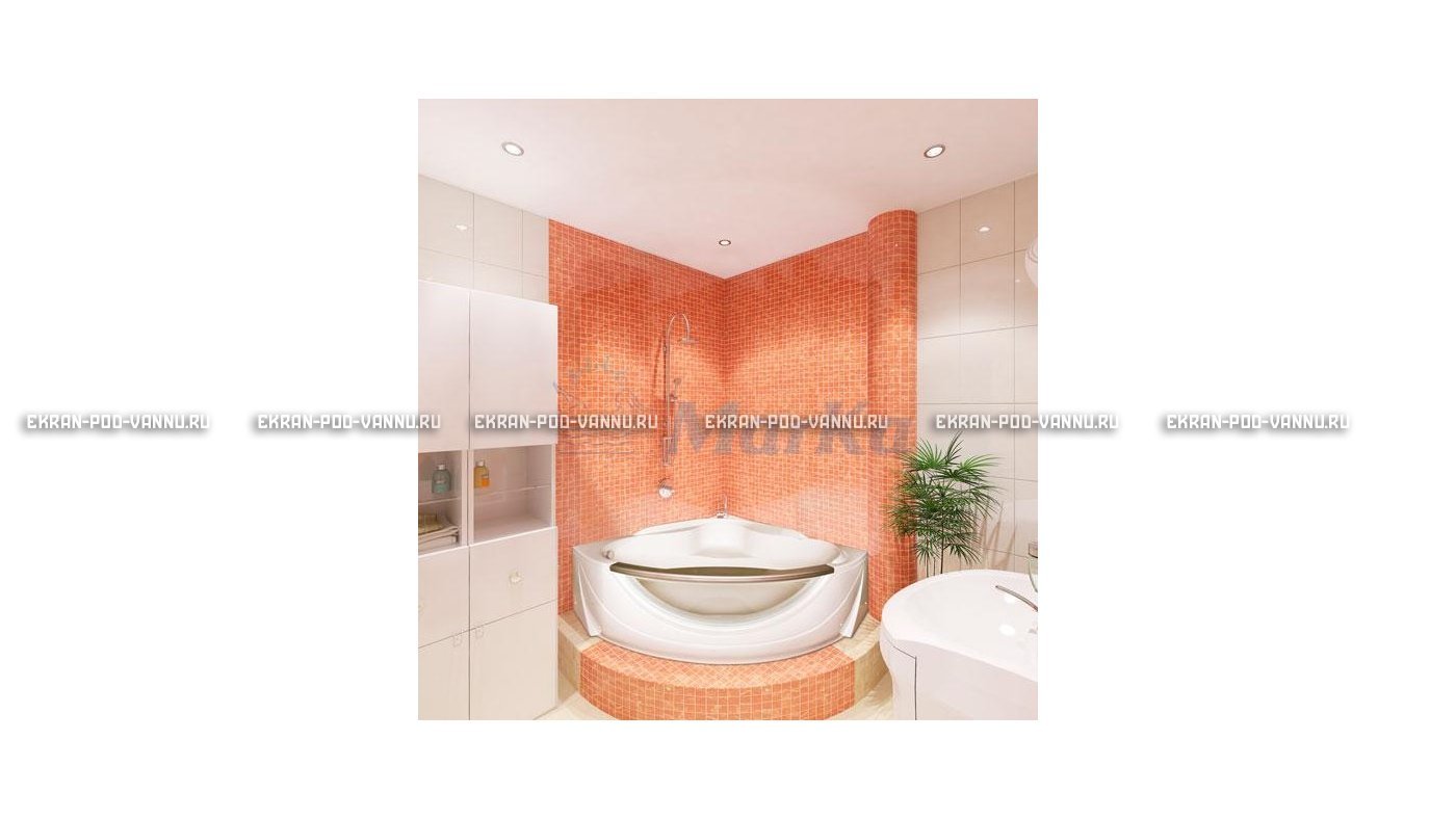 Акриловая ванна 1MarKa Grand Luxe 155х155 – купить по цене 39827 руб. в интернет-магазине в городе Кемерово картинка 15