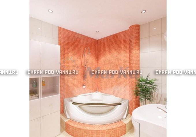 Акриловая ванна 1MarKa Grand Luxe 155х155 – купить по цене 39827 руб. в интернет-магазине в городе Кемерово картинка 4