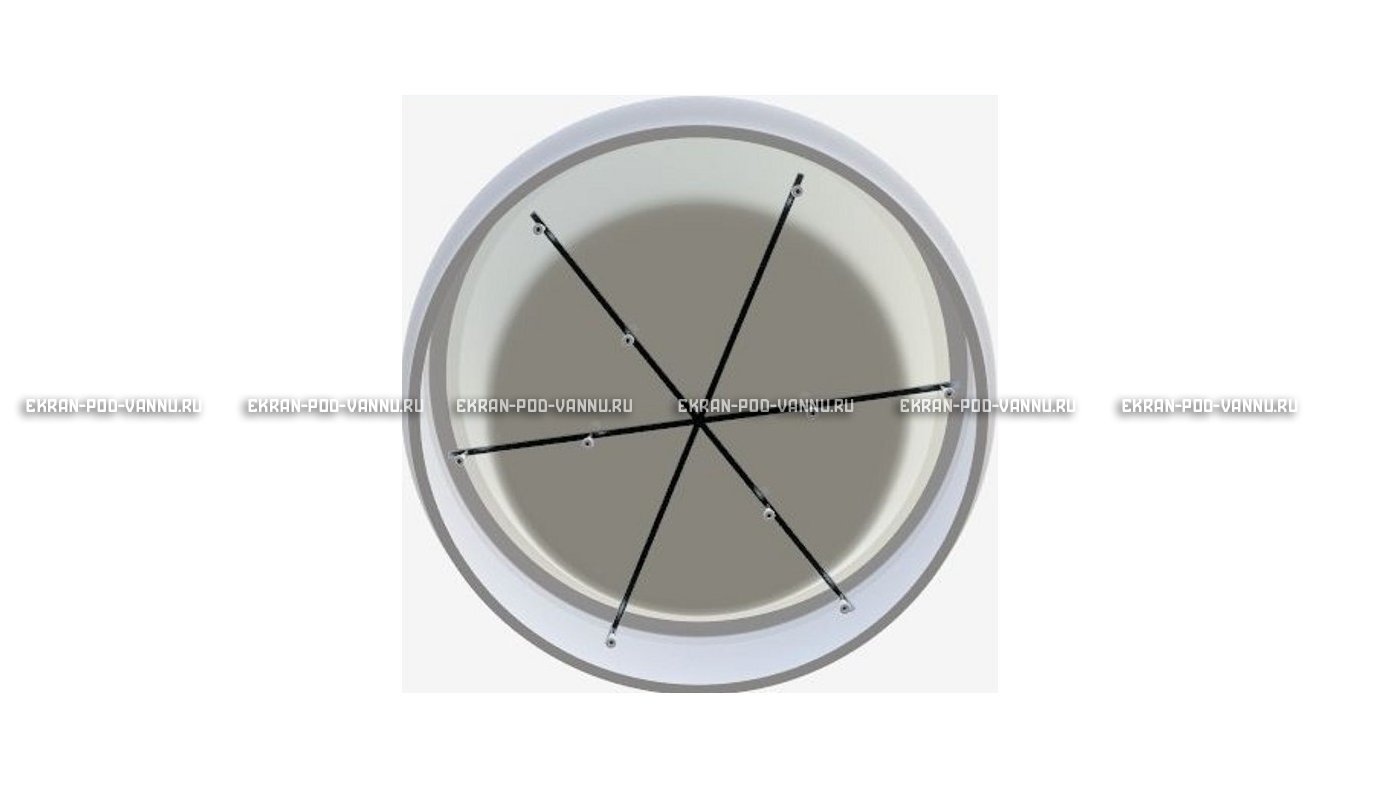 Акриловая ванна 1MarKa Omega 180x180  – купить по цене 42450 руб. в интернет-магазине в городе Кемерово картинка 12