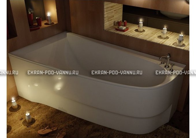 Акриловая ванна Vayer Boomerang 180x100 – купить по цене 53030 руб. в интернет-магазине в городе Кемерово картинка 3