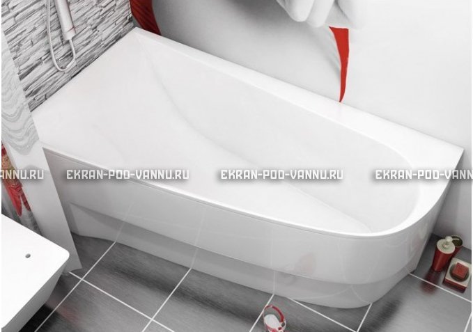 Акриловая ванна Vayer Boomerang 190x90 – купить по цене 53050 руб. в интернет-магазине в городе Кемерово картинка 5