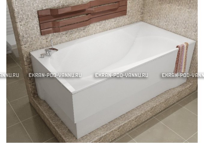 Акриловая ванна Vayer Boomerang 190x90 – купить по цене 53050 руб. в интернет-магазине в городе Кемерово картинка 2