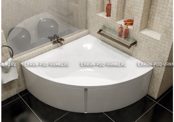 Акриловая ванна Vayer Gaja 150x150 – купить по цене 30350 руб. в интернет-магазине в городе Кемерово картинка 1