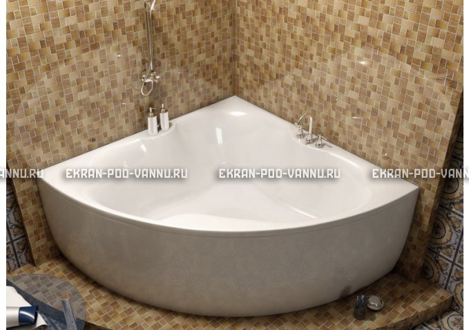 Акриловая ванна Vayer Iryda 150x150 – купить по цене 39550 руб. в интернет-магазине в городе Кемерово картинка 1