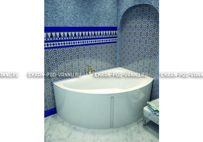 Акриловая ванна Vayer Ismena 160x105 – купить по цене 28350 руб. в интернет-магазине в городе Кемерово картинка 1
