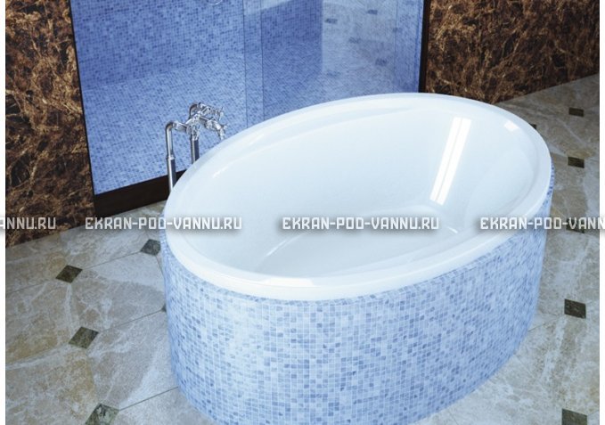Акриловая ванна Vayer Opal 180x120 – купить по цене 33850 руб. в интернет-магазине в городе Кемерово картинка 1
