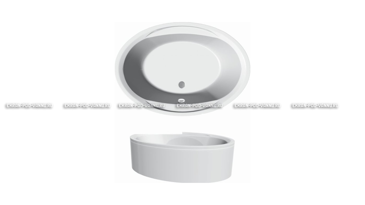 Акриловая ванна Vayer Opal 180x120 – купить по цене 33850 руб. в интернет-магазине в городе Кемерово картинка 12