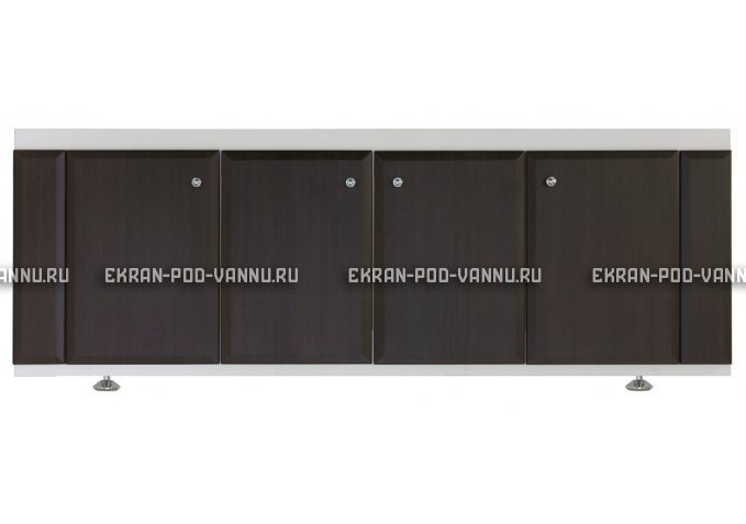 Экран распашной МДФ 180 - Венге – купить по цене 4250 руб. в интернет-магазине в городе Кемерово картинка 2