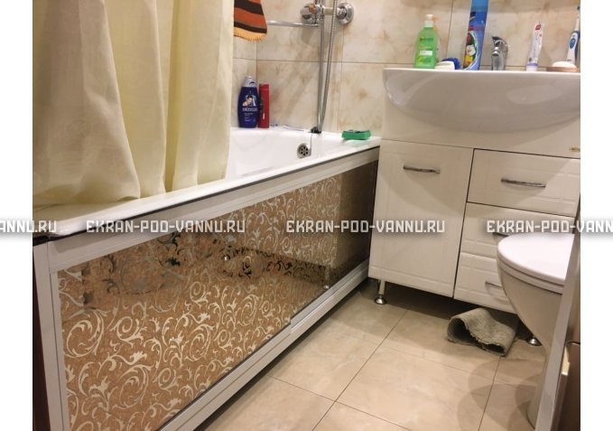 Раздвижной экран EUROPLEX Роликс Золото – купить по цене 12500 руб. в интернет-магазине в городе Кемерово картинка 1