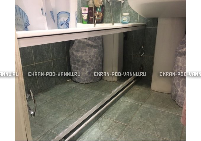 Зеркальный экран под трубы EUROPLEX Универсал – купить по цене 8500 руб. в интернет-магазине в городе Кемерово картинка 1