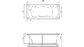 Акриловая ванна Relisan Loara 180x80 – купить по цене 23580 руб. в интернет-магазине в городе Кемерово картинка 8