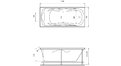 Акриловая ванна Relisan Marina 170x75 – купить по цене 15725 руб. в интернет-магазине в городе Кемерово картинка 17