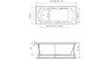 Акриловая ванна Relisan Tamiza 170x75 – купить по цене 19160 руб. в интернет-магазине в городе Кемерово картинка 17