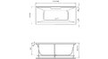 Акриловая ванна Vayer Casoli 180x80 – купить по цене 23580 руб. в интернет-магазине в городе Кемерово картинка 21