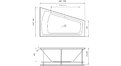 Акриловая ванна Vayer Trinitiy 170x130 – купить по цене 32590 руб. в интернет-магазине в городе Кемерово картинка 17